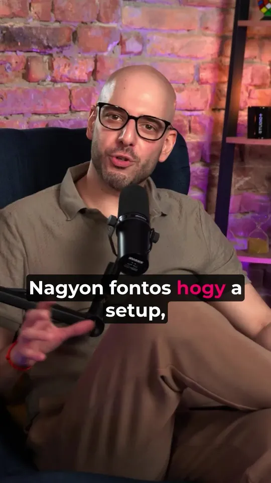 TikTok videó borítója: Simon Zoltán a STUDIO+ stúdióban
